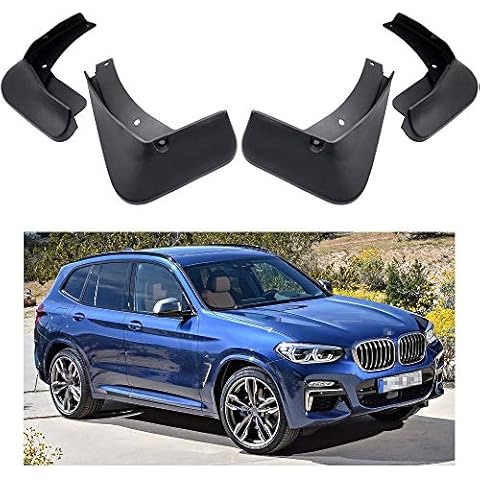 MOERTIFEI Car Mudguard Fender Mud Flaps Splash Guard Compatible with 2018-2024 BMW X3 30i 30e M40i / 2020-2024 BMW X3 M, G01 Cover
