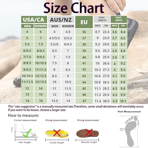 Hike Barefoot Shoes for Women Men, Fashion Wide Toe Box Non-slip Breathable Waterproof Lightweight Walking Barefoot Shoes Unisex for Outdoor Gym Driving Beach Water shoes(Black,8-8.5 Women/6-6.5 Men)2