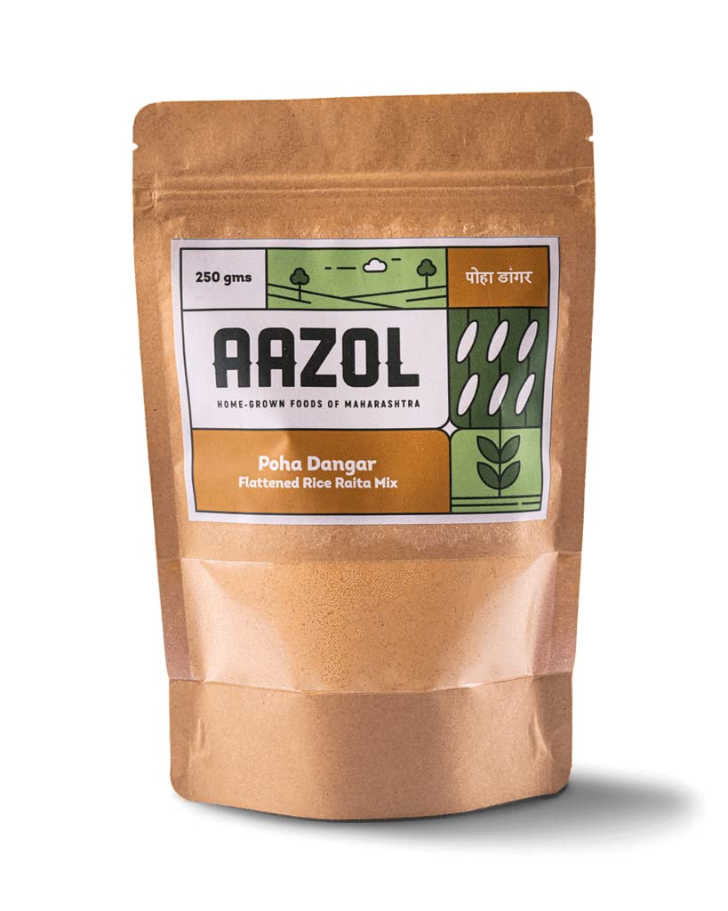 Aazol Easy Raita Mix: Poha Dangar - 250g | Ready to Use | Just Add to Dahi | Make Tasty Raita or Dip (B09MVN6V18) Amazon Price History, Amazon Price Tracker