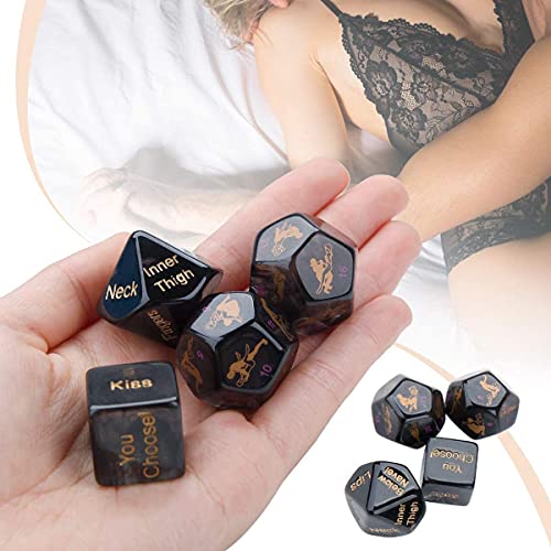 image for LLZZ Sex Dice Toys for Adult Couples Sex Games Ergonomic Design Shakin