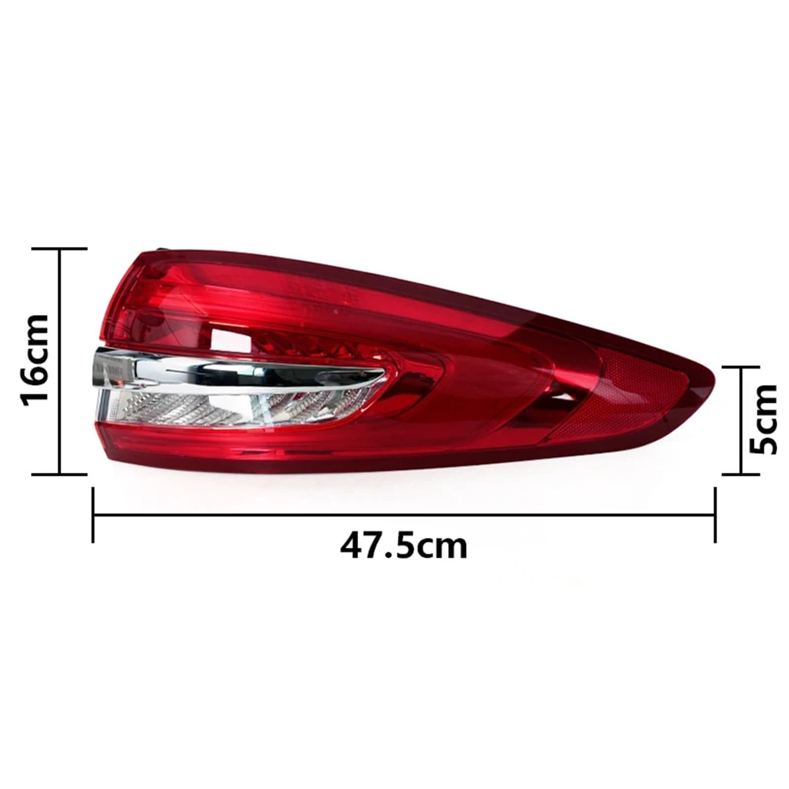 Luci Posteriori Fanale Posteriore Fanali Posteriori Esterni Ricambio Lampada Laterale Guida Retromarcia Per Ford Mondeo 2017 2018 2019 Stop Luce Posteriore.,B-Sinistra