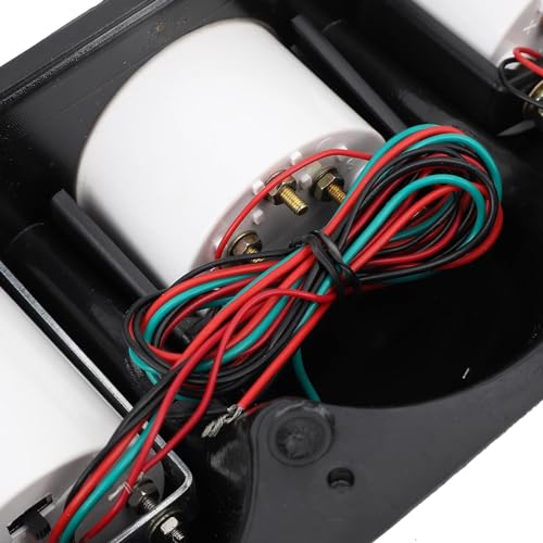 Aqxreight AQXREIGHTKW16C2E03M 3 In1 Triple Auto Gauge Meter Kit, 3 In 1 Car Gauge Meter Water Temperature Tachometer Oil Pressure Instrument Panel Replacement thumb #8