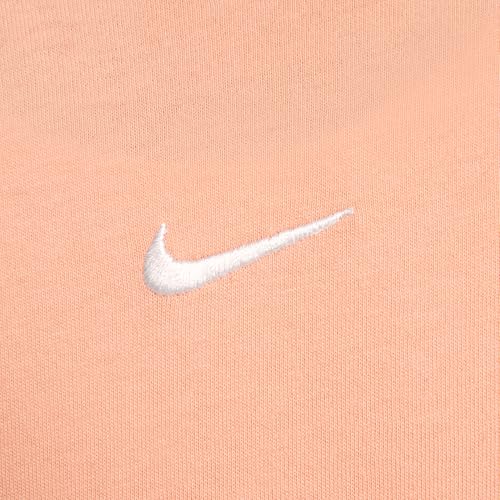 Nike Sportswear Essential Big Kids' (Girls') T-Shirt (FZ5559-844, Apricot Agate)4