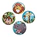 Fun Express Zoo Adventure Paper Dessert Plates - 8 ct - Party Supplies - 8 Pieces