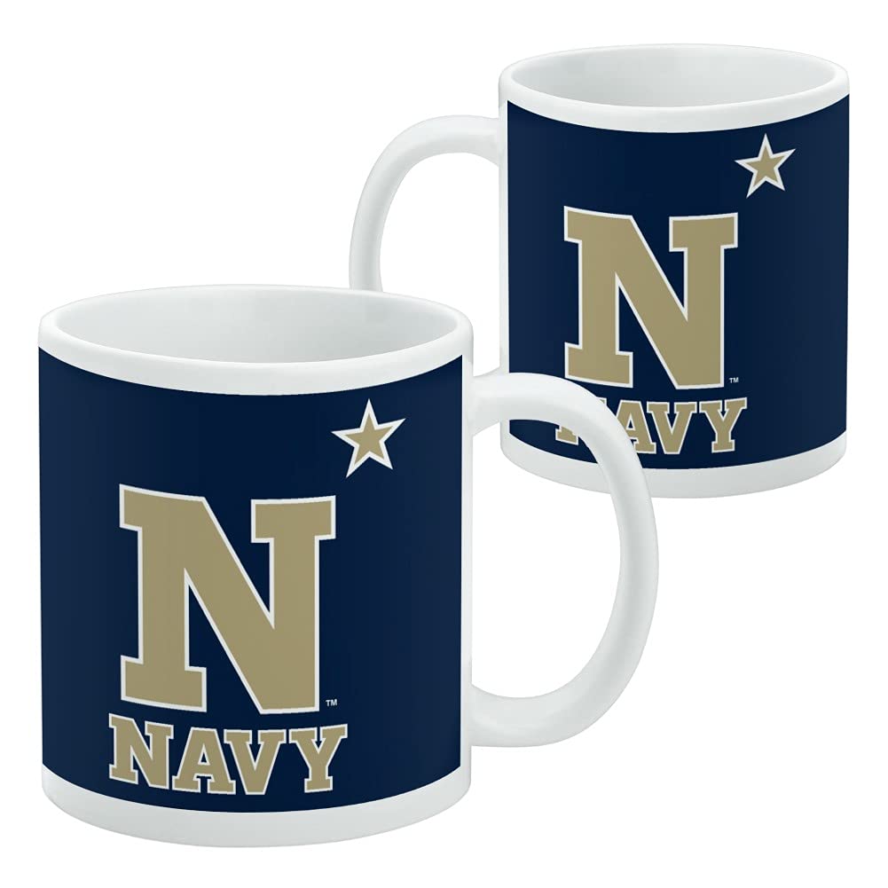 Amazon.com: US Naval Academy Primary Logo Ceramic Coffee Mug, Novelty Gift  Mugs for Coffee, Tea and Hot Drinks, 11oz, White : Home & Kitchen