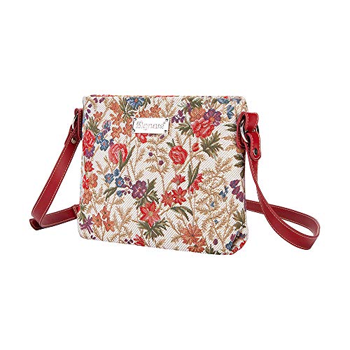 Image of Signare Tapestry Crossbody Bag Sling Shoulder Purse for Women