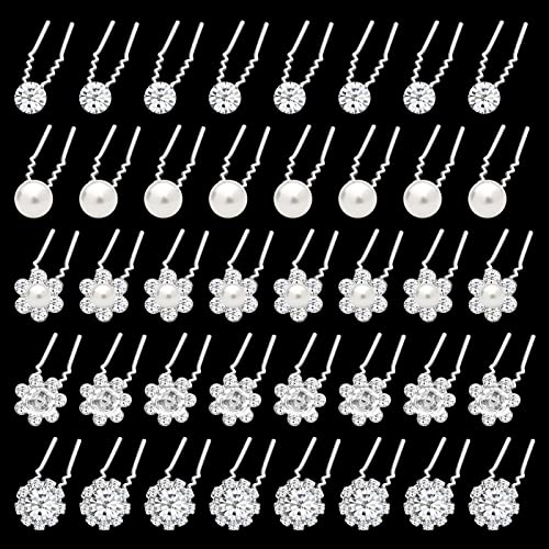 Gingbiss 40 Pack Wedding Pearl Hair Pins For Bridal thumb #1