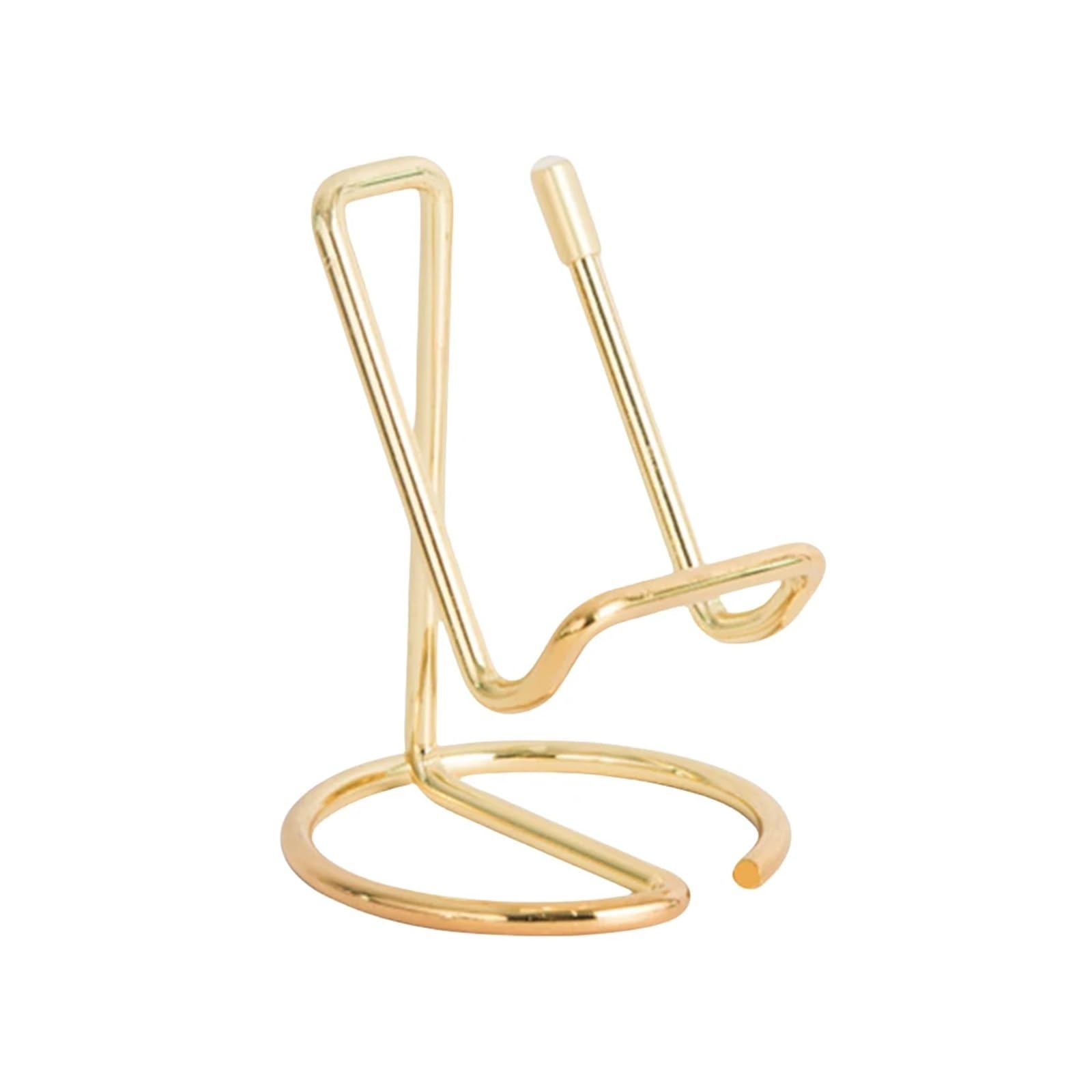 Vaeltor Gold Business Card Display Holder Metal Desktop Business Card Holder Minimalist Name Card Display Stand For Office Desktop Countertop(Gold)