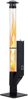 COWVIE 56 Inch Patio Wood Pellet Heater