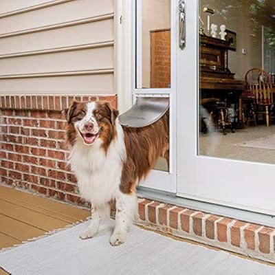 PetSafe Sliding Glass Cat and Dog Door Insert - Great for Rentals and Apartments - Small, Medium, Large Pets - No Cutting DIY Installation
