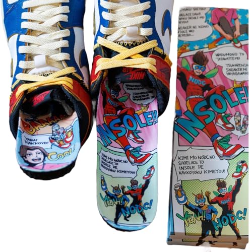 �mNODC�nConfortable Insole �C���\�[�� ���Ȃ� ���~�� �����j���O �g���C������ �y�� �Ռ��z�� ������ ���Ȃ₩�� �A�[�`�T�|�[�g �ʋC�� (�}���`�J���[, S(23�`25cm�j)