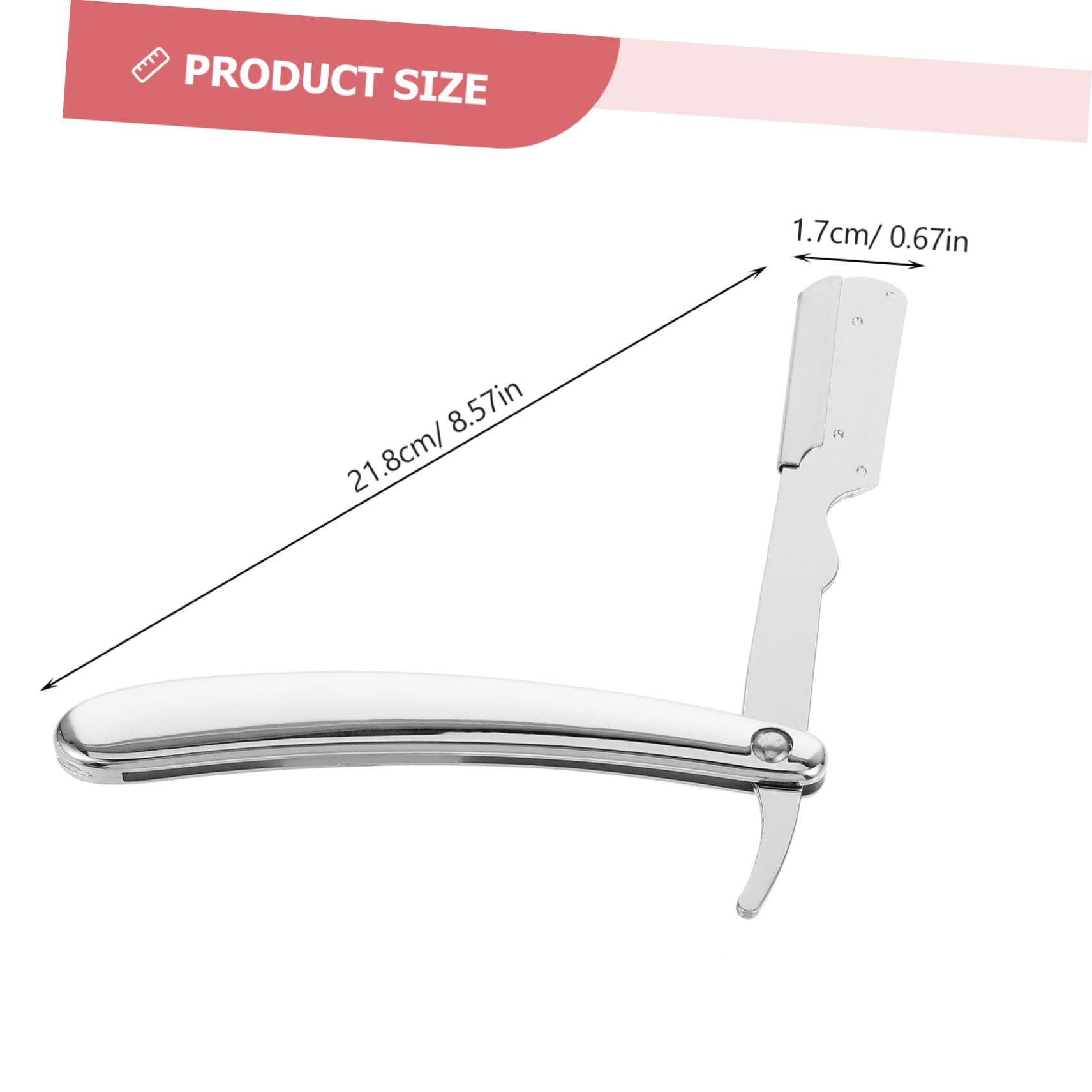 Baluue Electroplated Barber Razor Holder for Men Beard Blade Holder Multi-purpose Shaver Blade Organizer