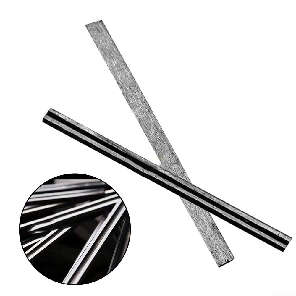 Cuchilla para Cepillo 82mm, Metal para Acepilladoras Cuchilla(4pcs)