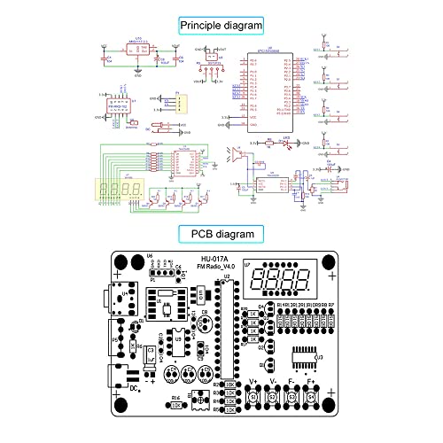 Piezas a granel HUIOP para kit de montaje electrónico y solución de problemas de soldadura 7