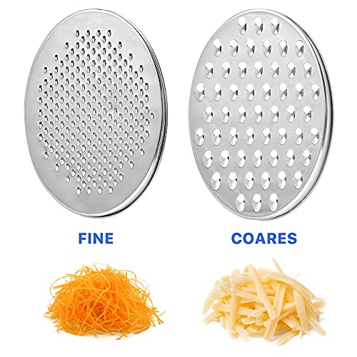 Cheese Grater Akamino Grater Lemon With Food Storage Container & Lid Grinder Grater For Kitchen - Perfect For Hard Parmesan，Ginger, Vegetables, Butter (Blue) #TOP3