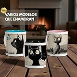 Zoom IMG-2 tazza con disegno di gatto Zoom IMG-2 tazza con disegno di gatto