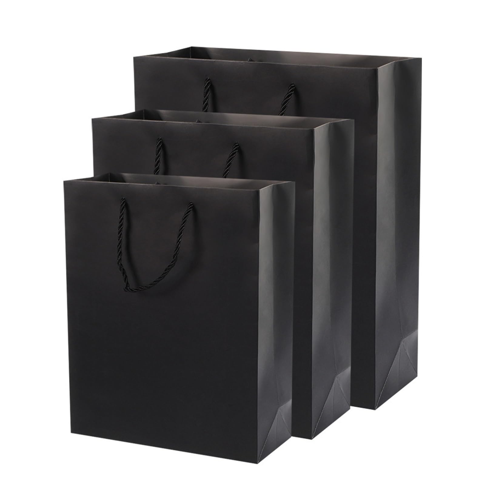 Bolsa Regalo 24 Bolsas De Regalo for Compras De Papel De Color Sólido Con Asas