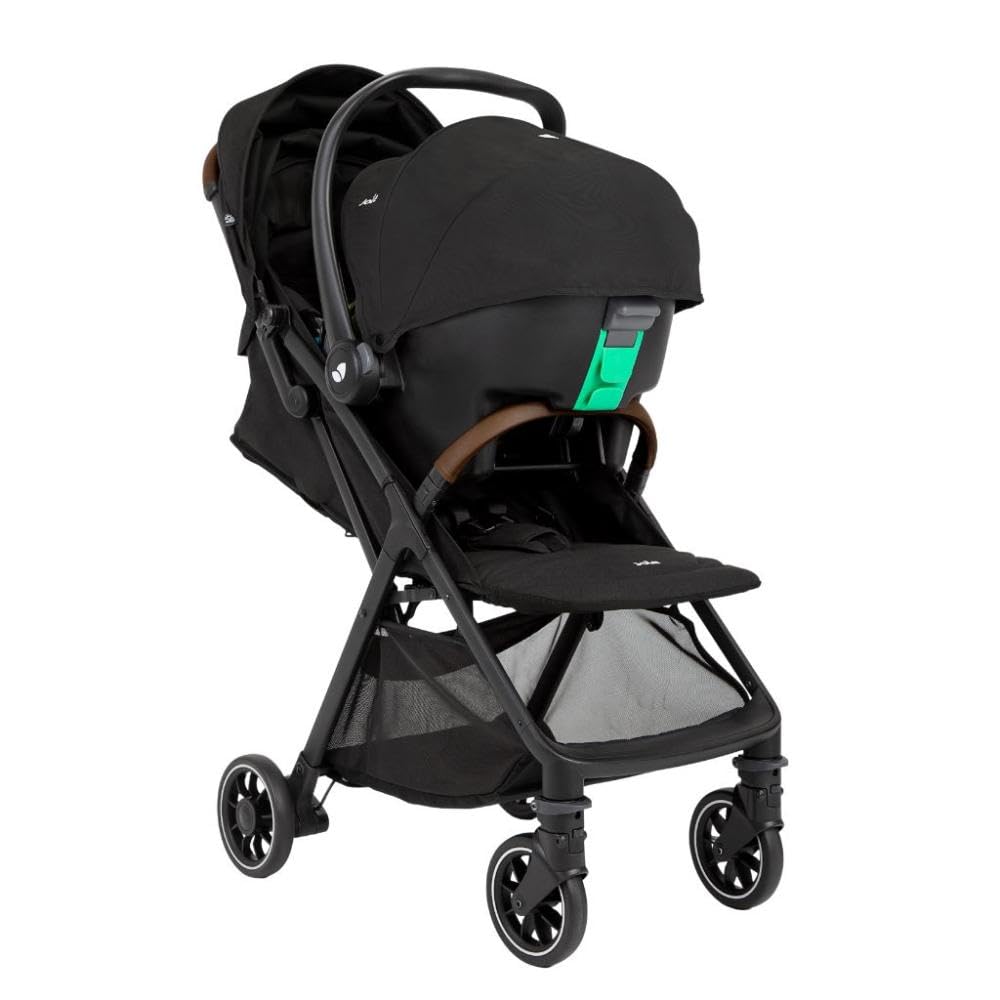 Joie Pact™ Pro Travel-System, Buggy + i-Snug™ 2 Babyschale, ab Geburt | Leichtes Travel-System (Buggy ab 6,3 kg) mit i-Size Babyschale i-Snug™ 2, Ein-Hand-Faltung und UrTilt™-Liegeposition.