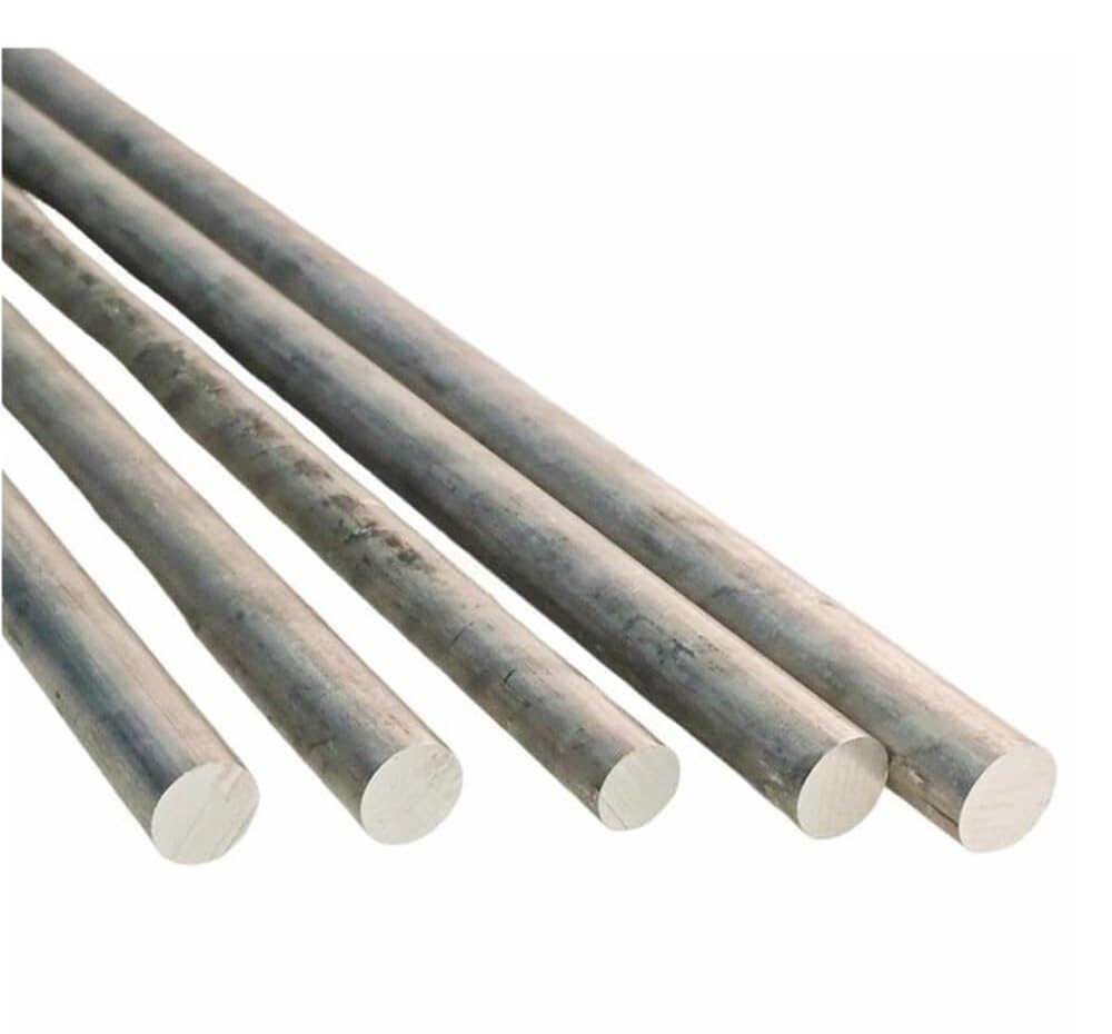 Pręt okrągły aluminiowy 7075 o wysokiej twardości - pręt ze stopu spawalnego, długość 490 mm, średnica od 18 mm do 65 mm - 1 szt.(20mm)