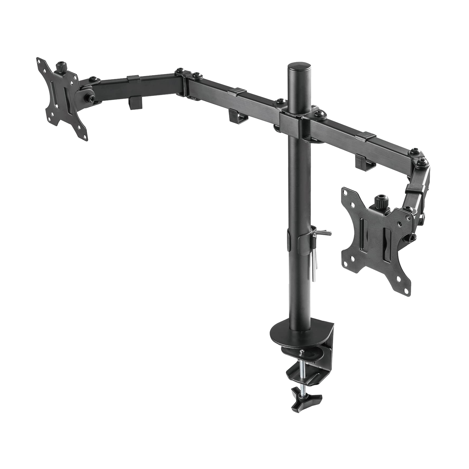 NewStar FPMA-D550DBLACK Supporto da tavolo per monitor nero doppio 16kg