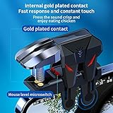 Ozkak Mobile Controller Gaming Triggers Joystick Game Phone L1R1 L2R2 Accessories for PUBG Call of Duty Compatible with iPhone iOS Android Smartphone - Image 5