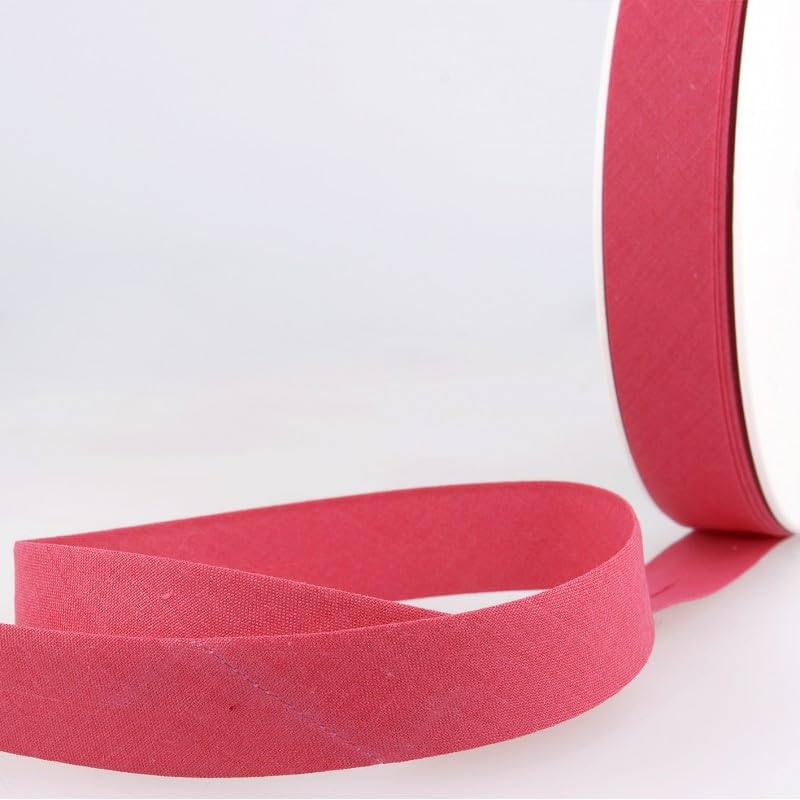 Biais replié Tout Textile Fuchsia pour customiser vos vêtements | PST 50mm France