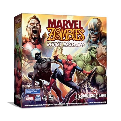 CMON Marvel Zombies: Heroes' Resistance Miniatur-Brettspiel, ab 14 Jahren, 1–4 Spieler, 45–60 Minuten Spieldauer