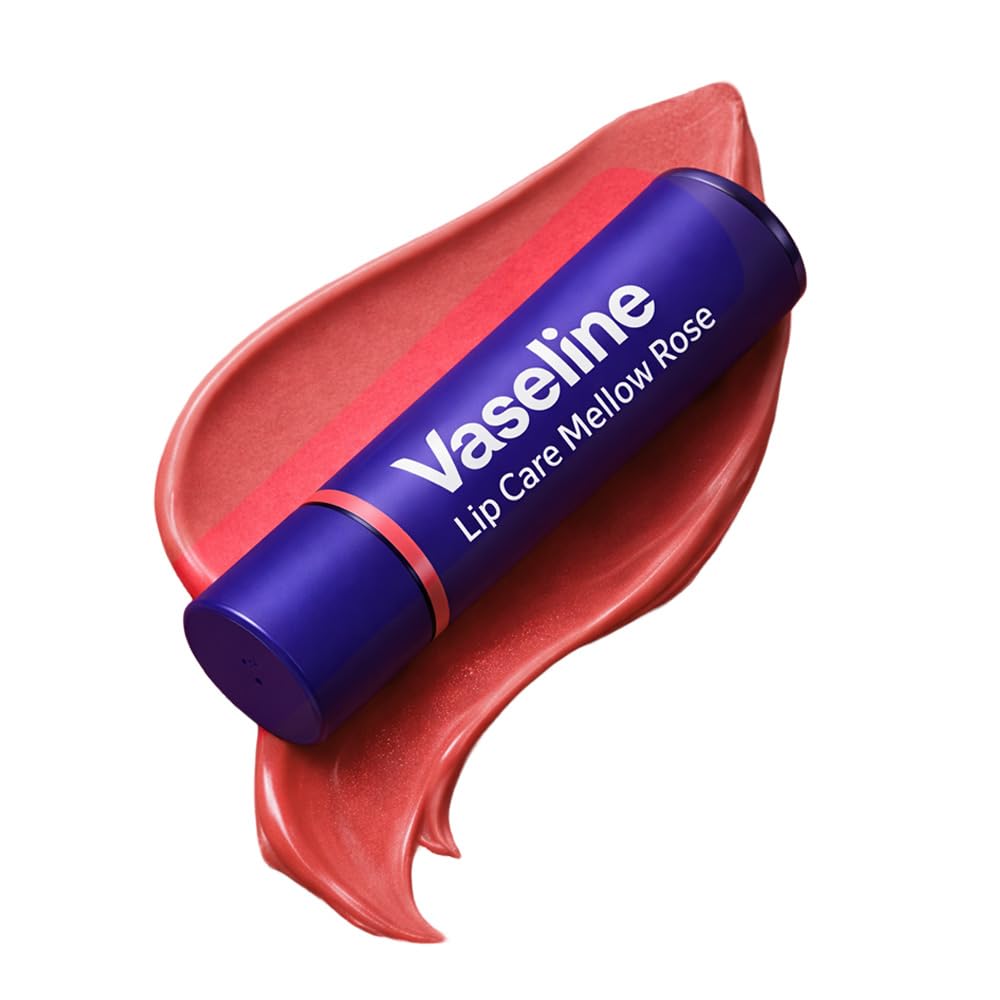 Vaseline Lip Care | Colour+Care Mellow Rose Tinted Lip Balm Stick | up to 24Hr* moisturization | with manuka honey | 3g-image-6