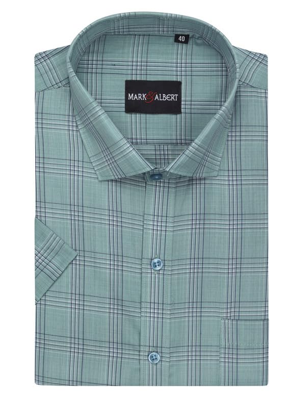 Image of Mens Half Sleeves Regular Shirt