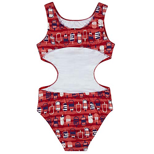 TipTop Maiô Navy Vermelho, 4