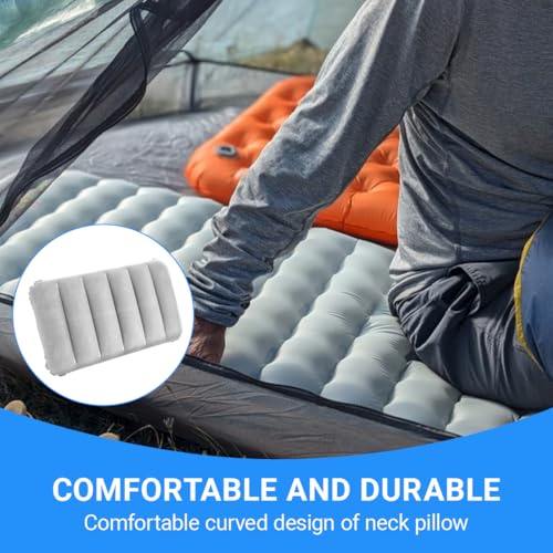 Lot de 2 Oreiller Gonflable pour la Plage, Les Voyages et Le Camping, Petit Coussin d'extérieur en Velours Doux, 30 x 47 cm – Image 6