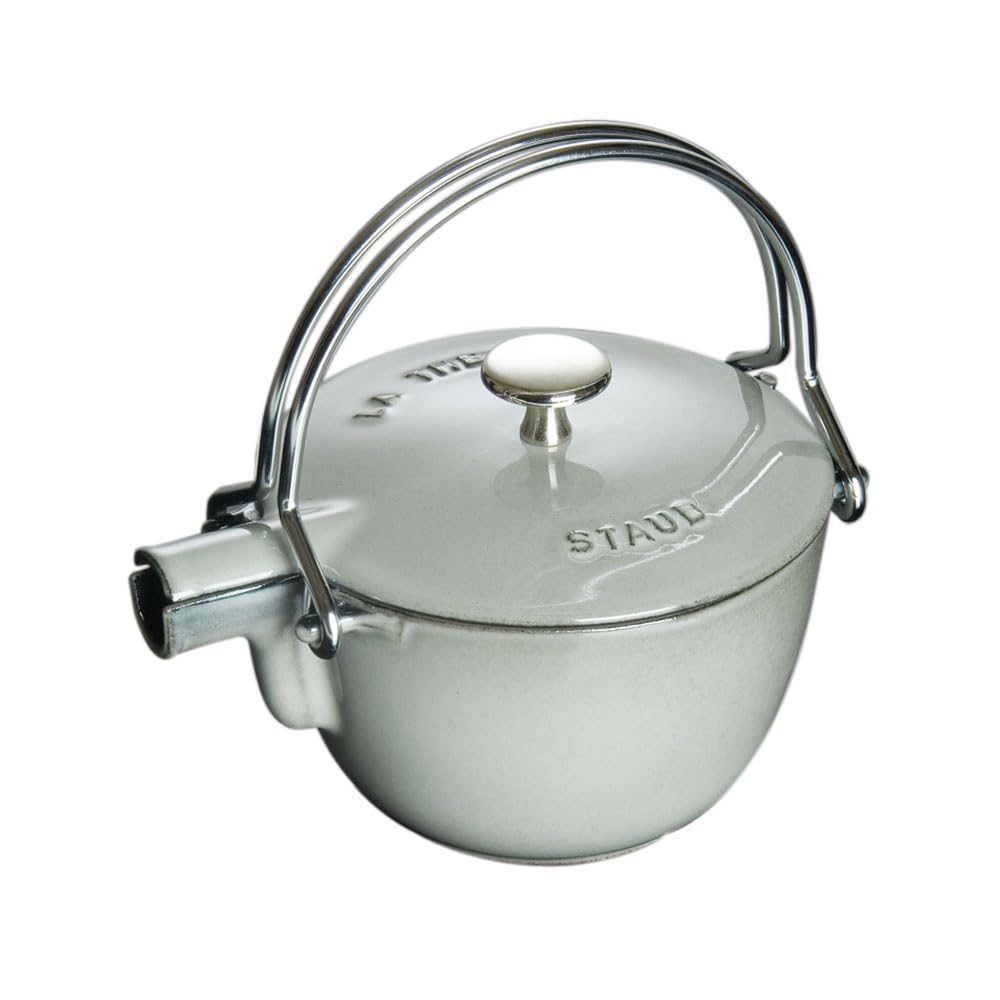 Amazon.com: Staub Round Teapot/Kettle - 1QT - Graphite Grey