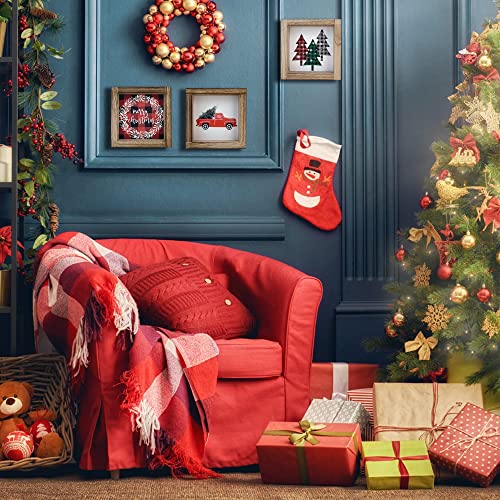 Tiered Tray Signs for Spring and Summer Home Decor - 3 Frames w/Interchangeable Sayings for Seasonal Tiered Stand… - Image 6