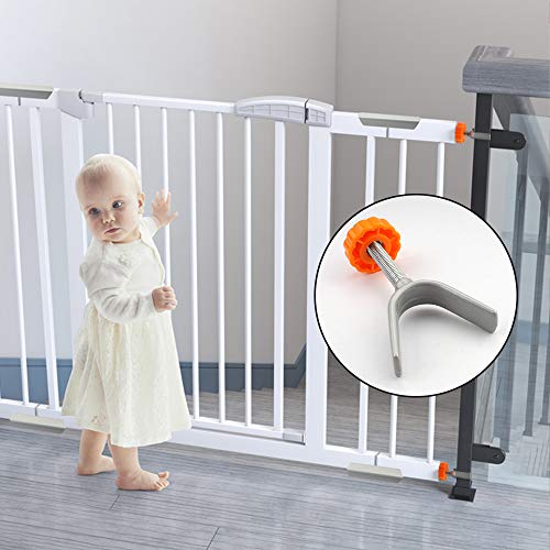 Druckschrauben Kindergitter,4pcs Y-Spindel Treppenschutzgitter Schrauben Ersatzschraube Treppengitter Druckschrauben Babygitter Schrauben Kit für Treppengitter（M10）