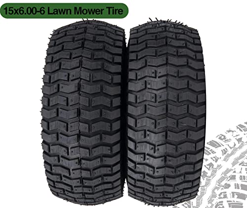Lawn Mower Tire Close Up