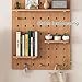 Imagen de TYYCKJ Organizador de Pared de Madera Perforada