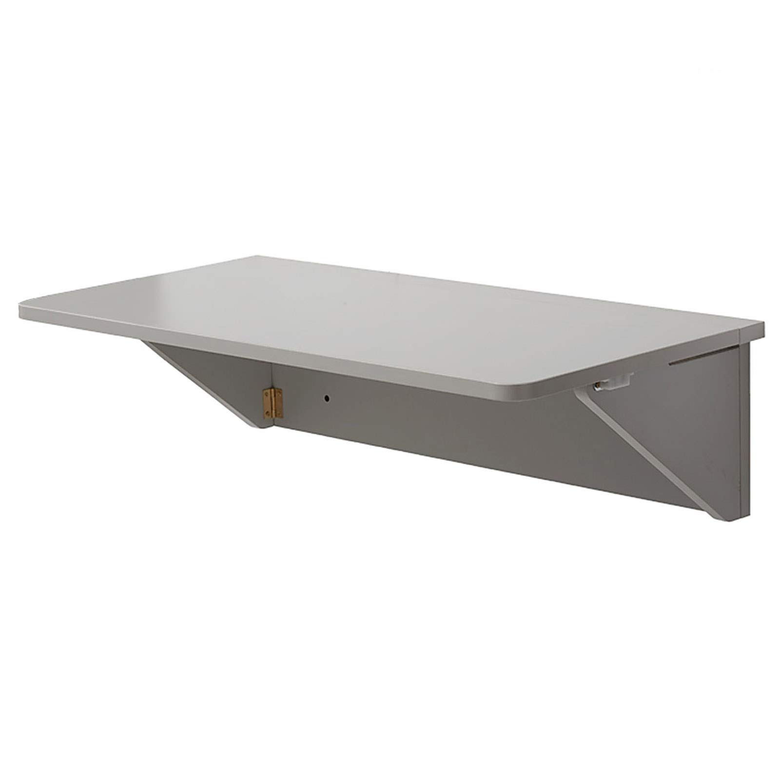 ZRN Bureau d'ordinateur Mural Pliable Table Suspendue Pliante Invisible pour buanderie/Bar à la Maison/Cuisine ou Salle à Manger