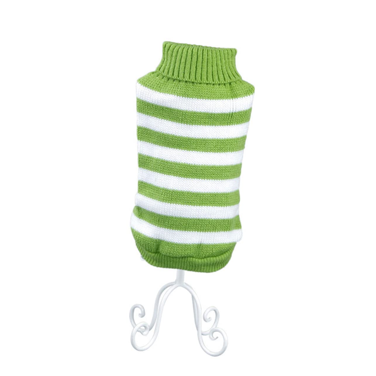 FRCOLOR Lot de 3 pulls de Noël pour chien - Pull pour chien - Petit manteau de Noël pour chien - Petit pull pour animaux de compagnie - Pull à serpillère pour chiens - Poméranie