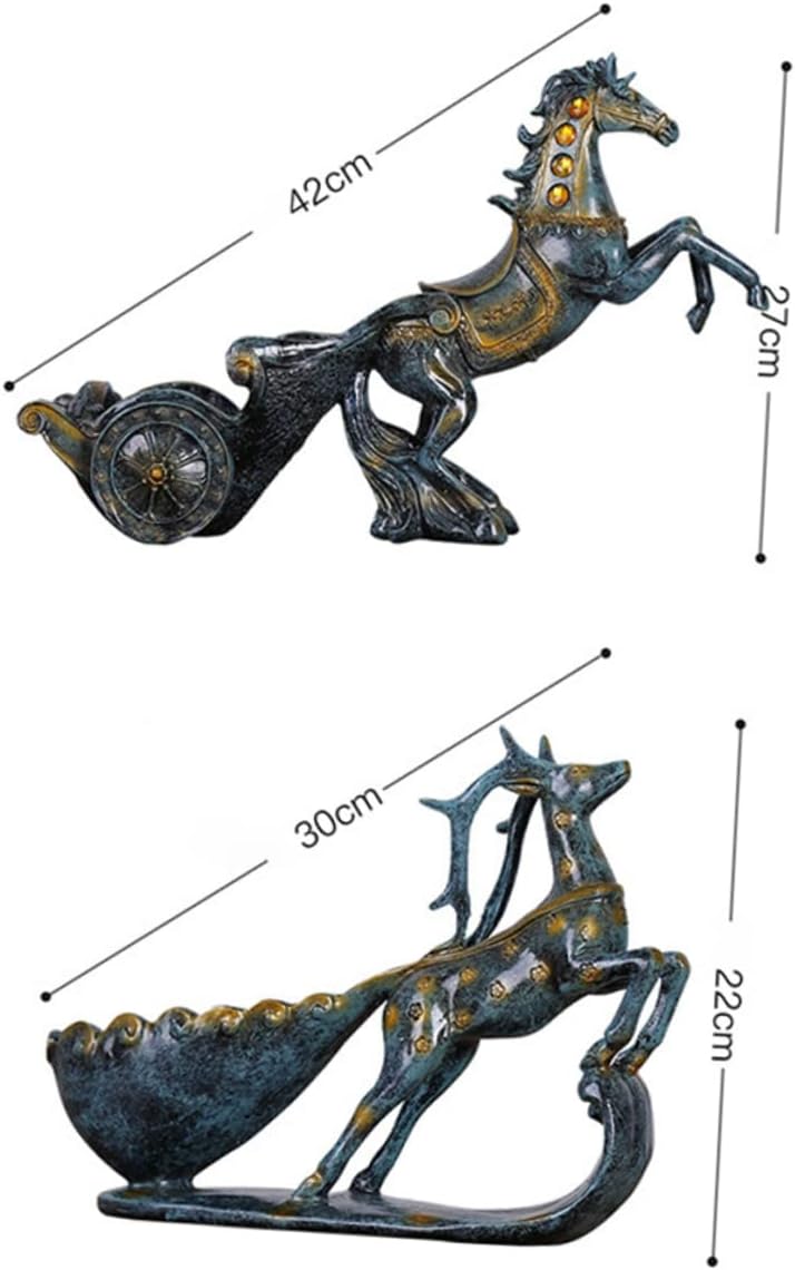 Resin Wine Rack Deer Freestanding Wine Holder for Home or Bar Decor Creative Storage