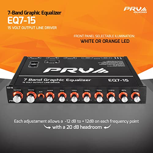 Dj E Iluminación, Wireless ecualizador Marca PRV Audio (2)