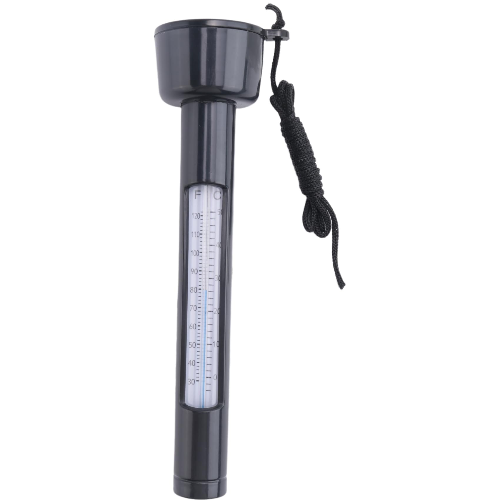 Ctrlzs Black Pool Thermometer Outdoor Swimming Pool Water Thermometer Floating Pool Thermometer For Swimming Pool