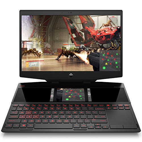 Image of HP Omen X 2S Intel Core i7 9th Gen 15.6 inches Dual Screen Full HD, LED Gaming Laptop (16GB /1TB SSD /Windows 10 /8GB NVIDIA RTX 2080 Graphics /Shadow Black, 2.34 kg) 15-dg0018TX