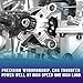 FLMLF Alloy Clutch Bell with 17T Hardened Steel Pinion Gear Upgrade Set for 1/5 RC Hpi Baja 5B 5T 5SC TOP Speed RC World