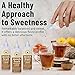 Natrisweet Monk Fruit Sweetener Liquid Drops With Stevia 2 oz, Pure Monkfruit Sweetener Without Erythritol, No Fillers, Monk Fruit Stevia Liquid, Keto Syrup, Sugar Substitute 1,383 Servings 3-Pack