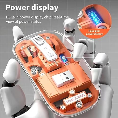 Ratón para juegos con rendimiento superior, Bluetooth e inalámbrico 5