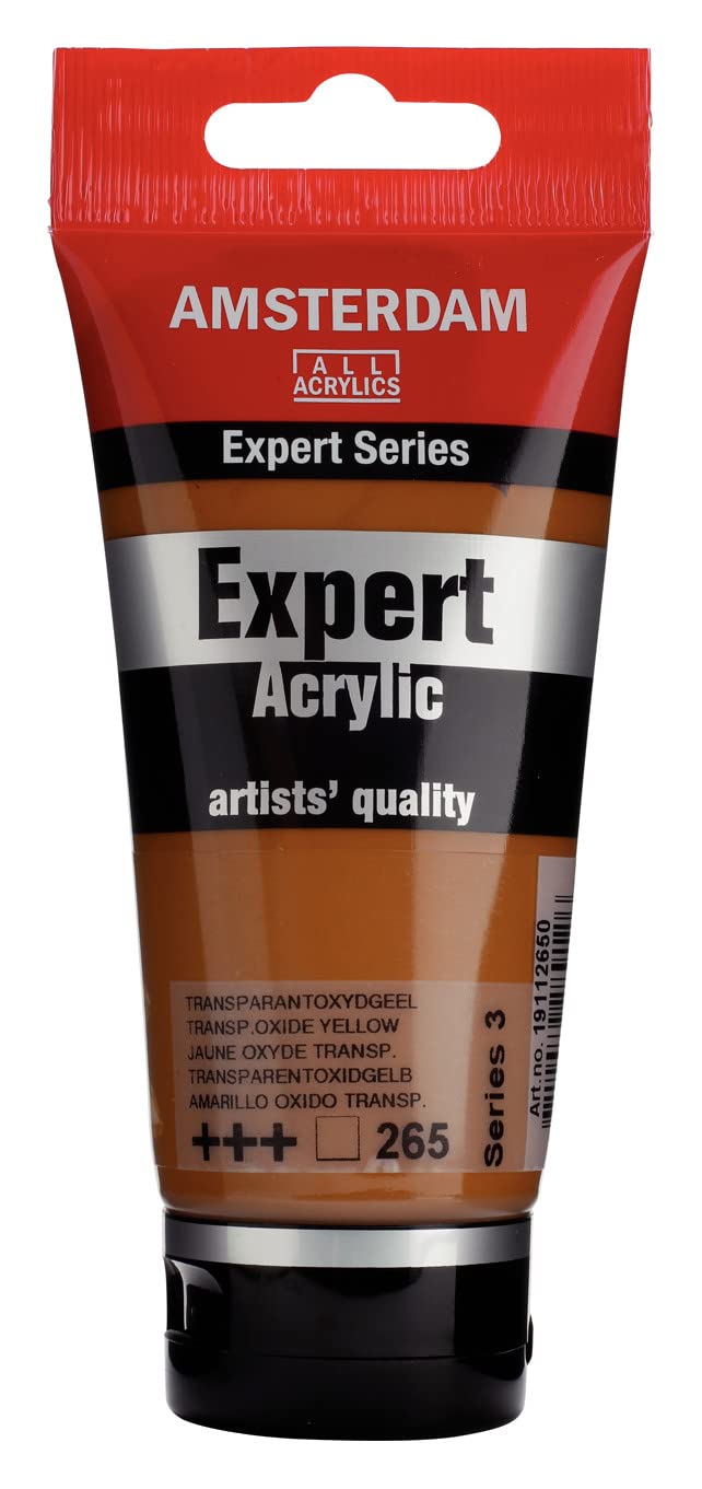 Talens : Amsterdam Expert Acrylic 75ml series 3 Transparent Oxide Yellow