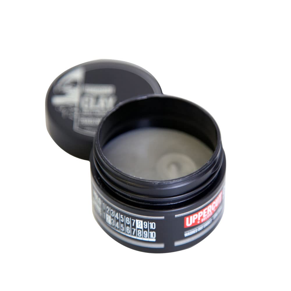 Uppercut Deluxe Clay Midi, Professional Water Based Product for a Natural Looking Finish, Srong Hold and Low Shine 25g
