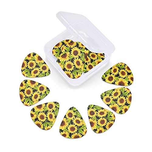 Médiators Guitare Lot de 12 Médiators Tournesol Pour Guitare Électrique Guitare Acoustique Diverses Guitares - Les Beatles, Paul McCartney, John Lennon, RIngo Starr, George Harrison Médiators Guitare Lot de 12 Médiators Tournesol Pour Guitare Électrique Guitare Acoustique Diverses Guitares – Image 6