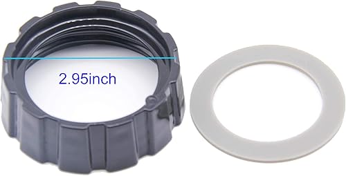 Miniatura 5 de Tapa de rosca inferior de la base de la licuadora, 1 pieza de junta de goma de repuesto para licuadora Hamilton Beach Blender