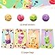 12-Pack Boba Tee Party Taschen 12-Pcs Boba Tee Aufkleber Bubble Tee Geburtstag Party Zubehör Boba Tee Treat Bag Geschenktaschen Süßigkeiten Taschen für Boba Tee Party Dekorationen